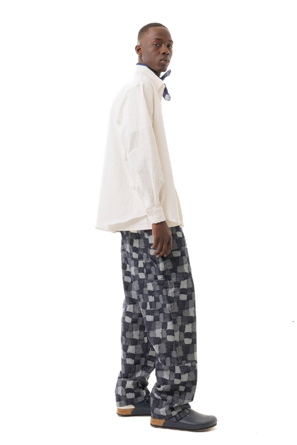 Lc23 Seersucker Shirt Cream Prezzo basso