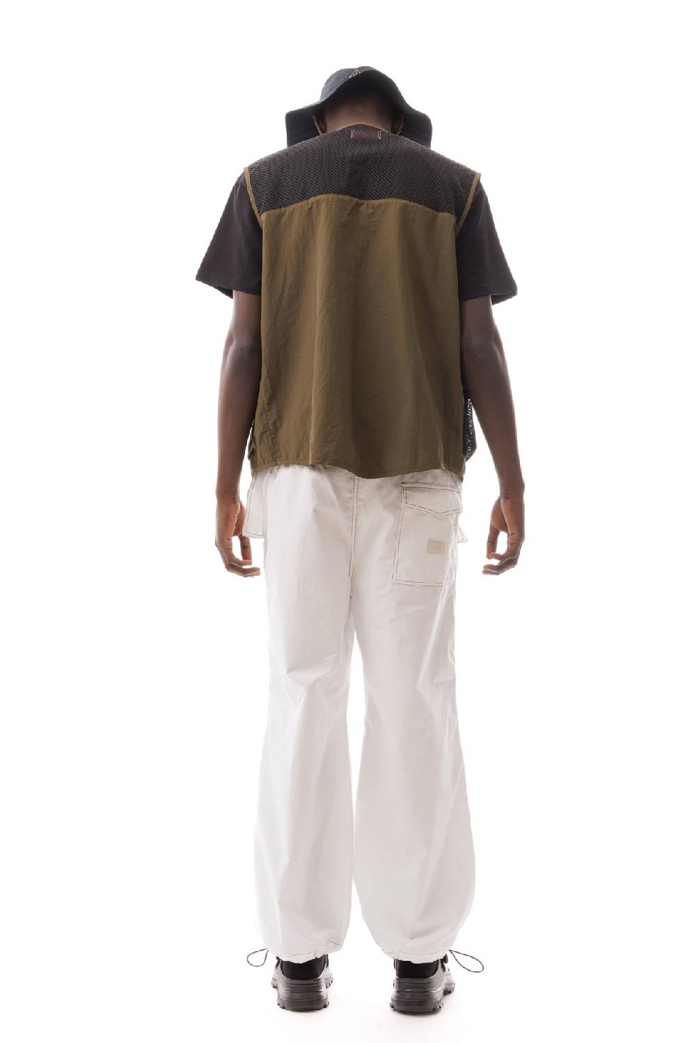 Lc23 Nylon Multipocket Vest Army Green ACQUISTA ORA