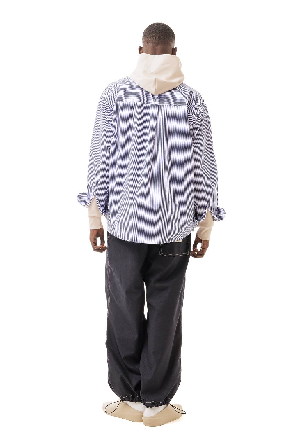 Lc23 Technical Stripes Overshirt Super sconto