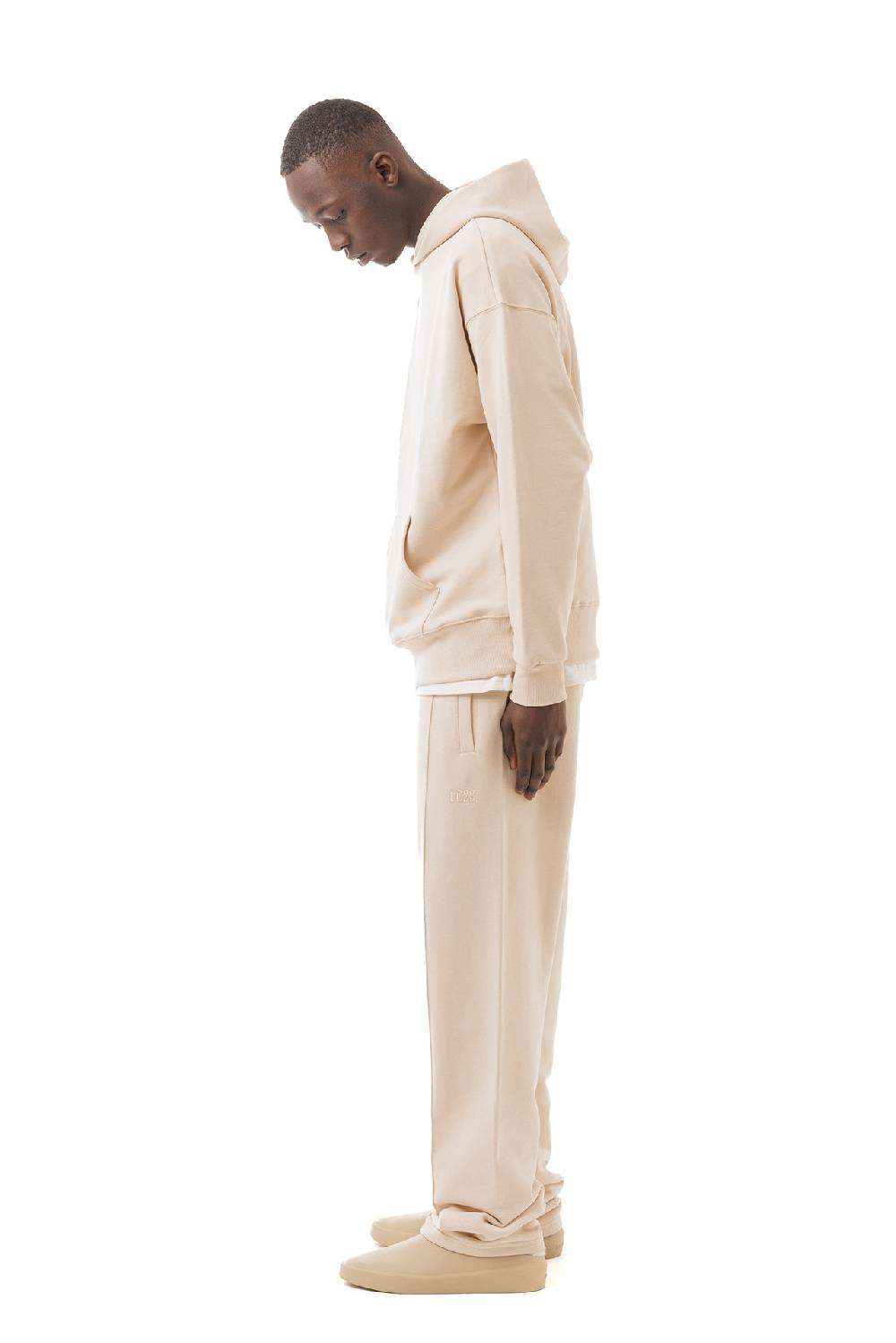 Lc23 Basic Hoodie Beige Italia