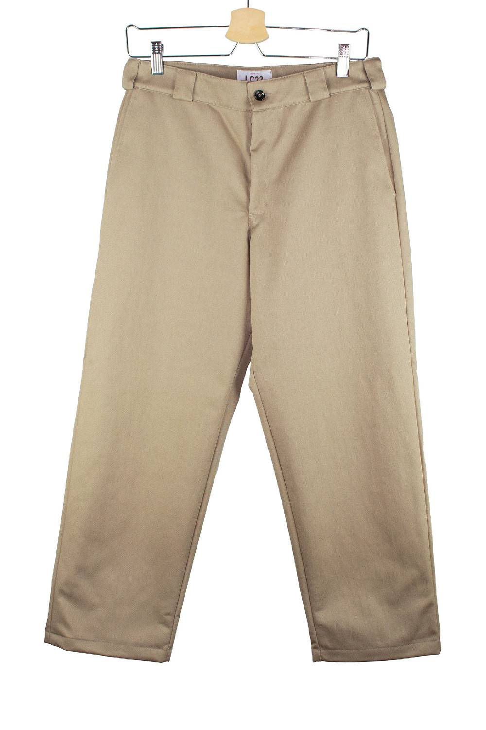 Lc23 Work Trousers Beige Consegna Veloce