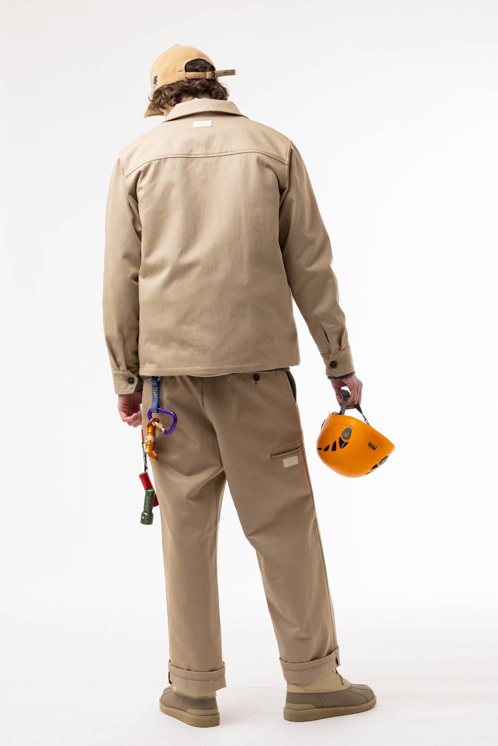 Lc23 Work Trousers Beige Consegna Veloce