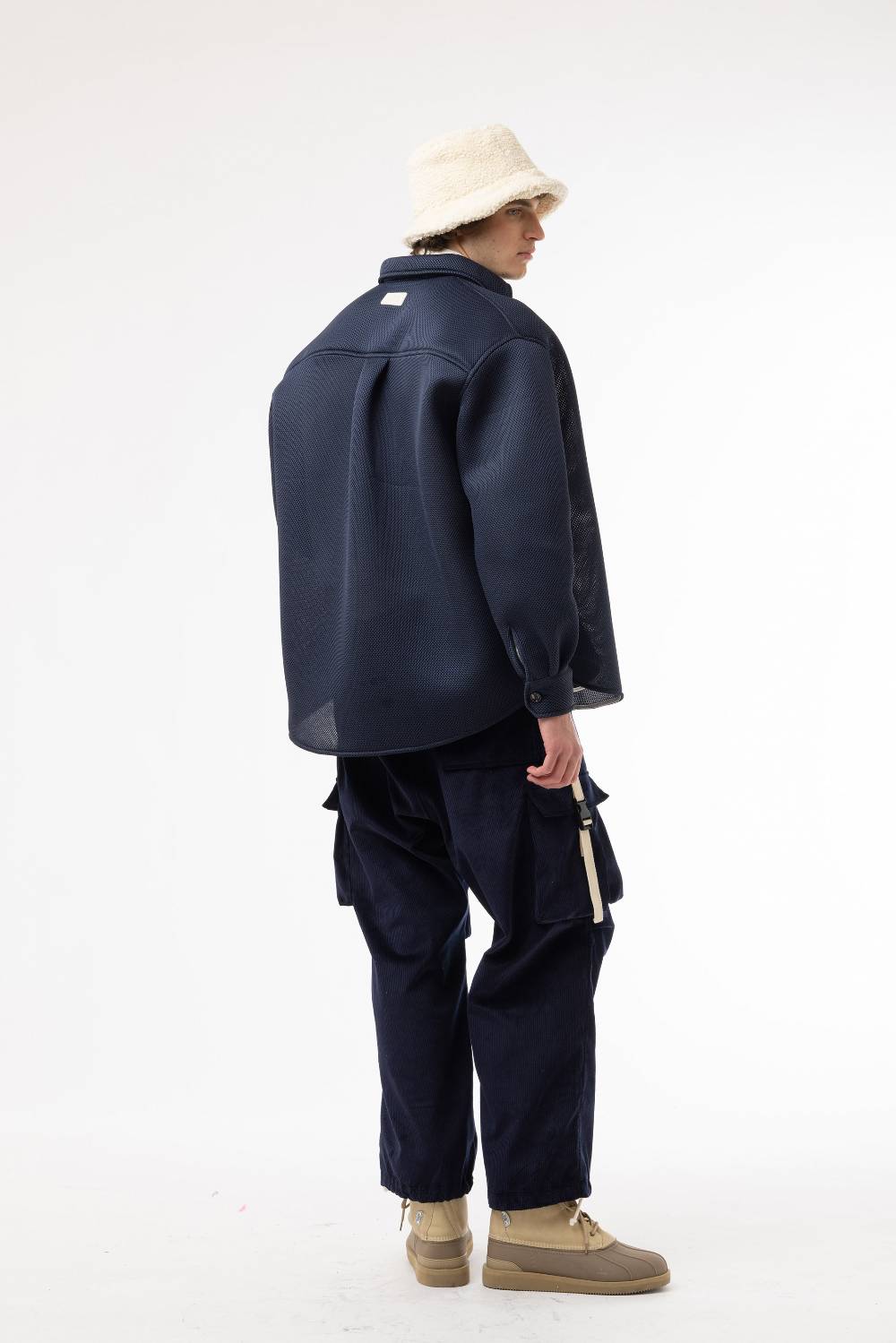 Lc23 Corduroy Cargo Pants Navy Affare Del Giorno