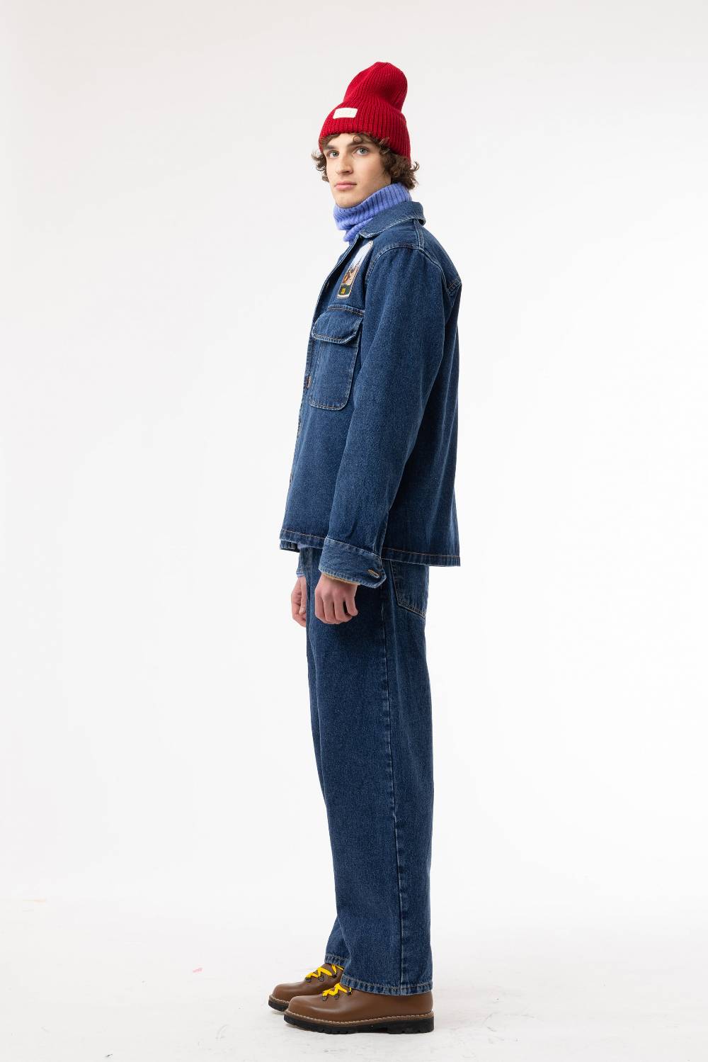 Lc23 Denim Patch Overshirt Novità