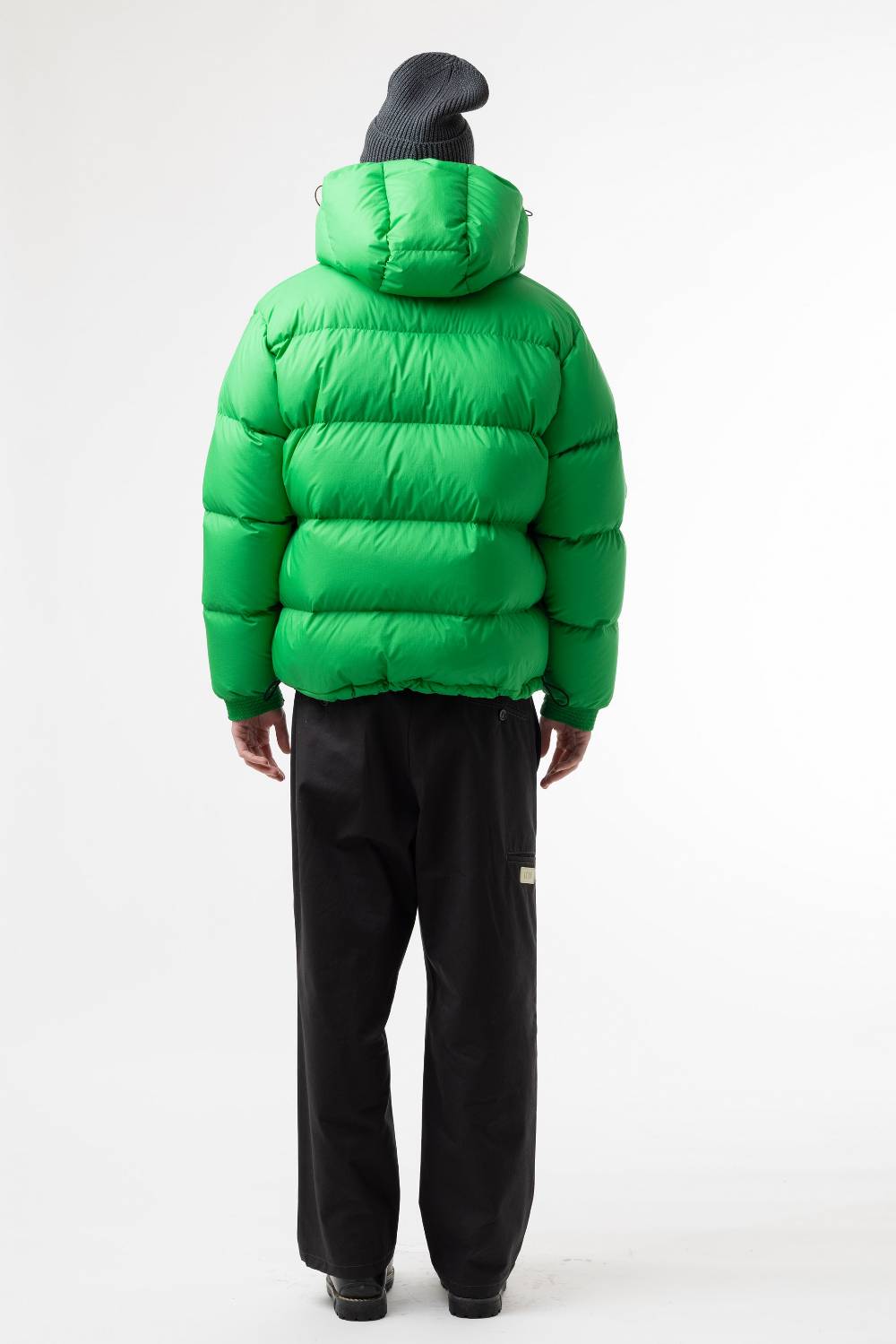 Lc23 Multipocket Down Jacket Green Economico