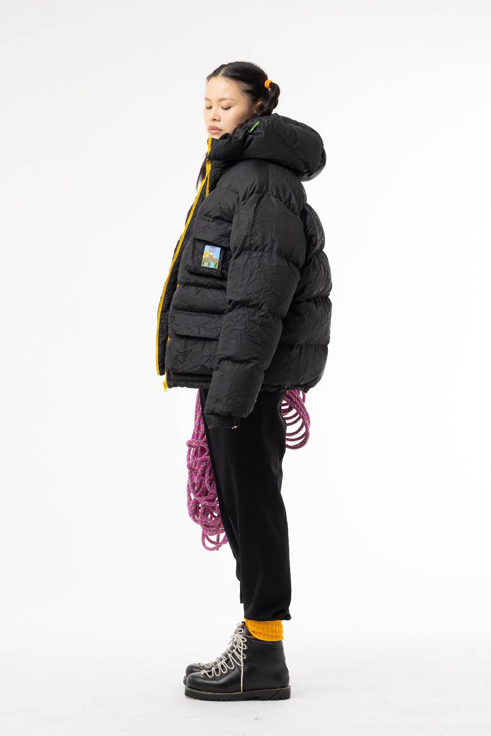 Lc23 Multipocket Down Jacket Black Online