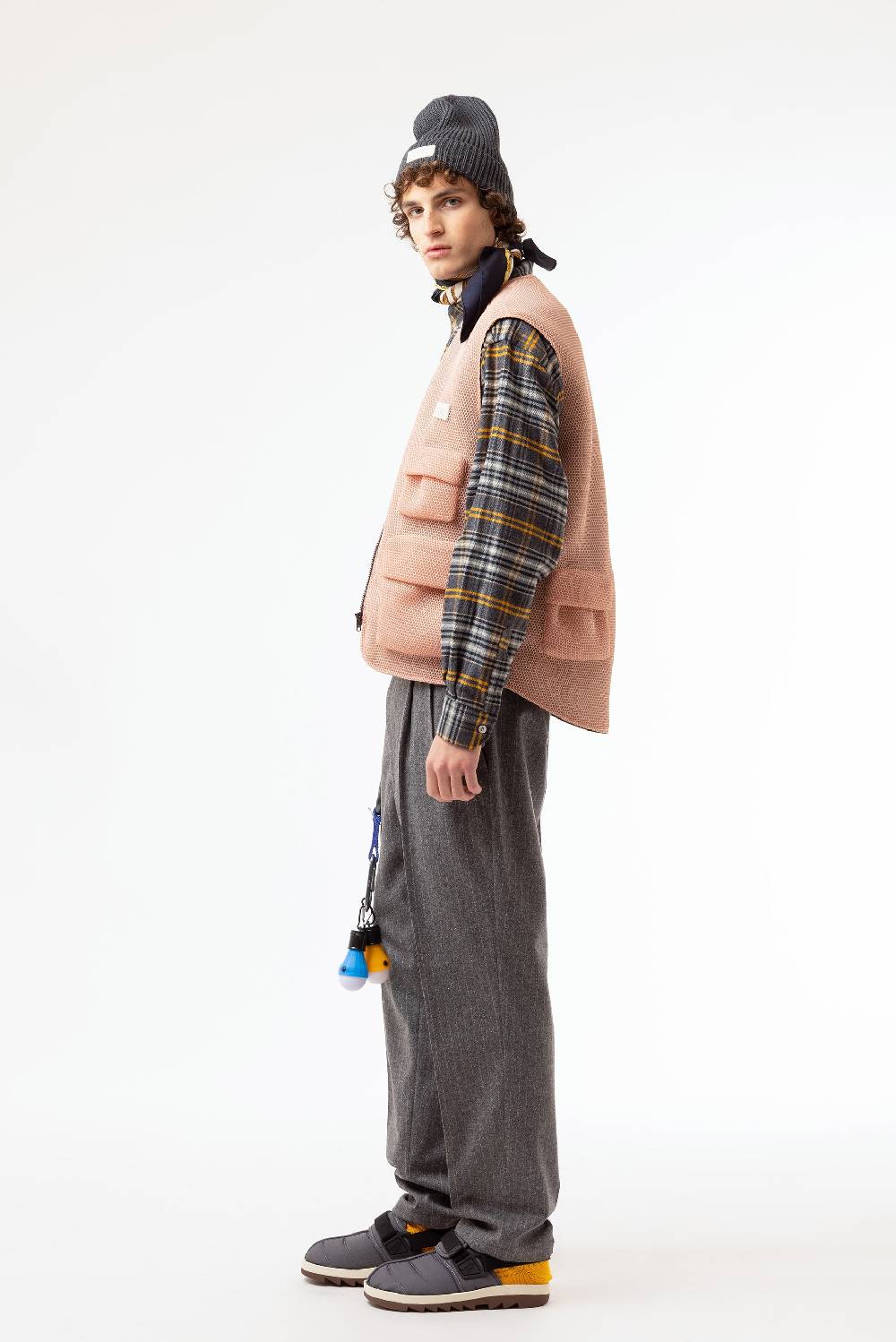 Lc23 Mesh Multipocket Vest Pink I Più Venduti