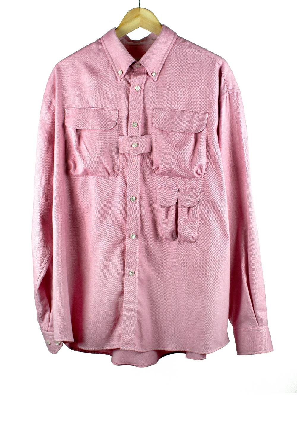 Lc23 Flannel Multipocket Shirt Pink Vendite Flash