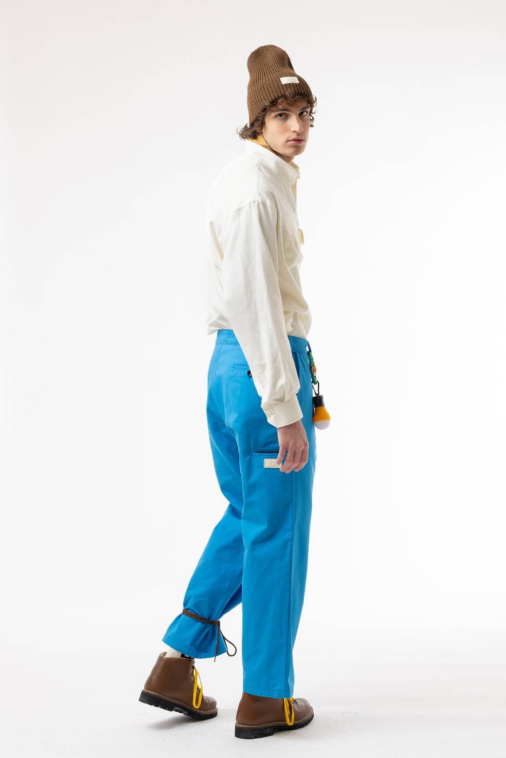 Lc23 Flannel Multipocket Shirt Cream Negozio