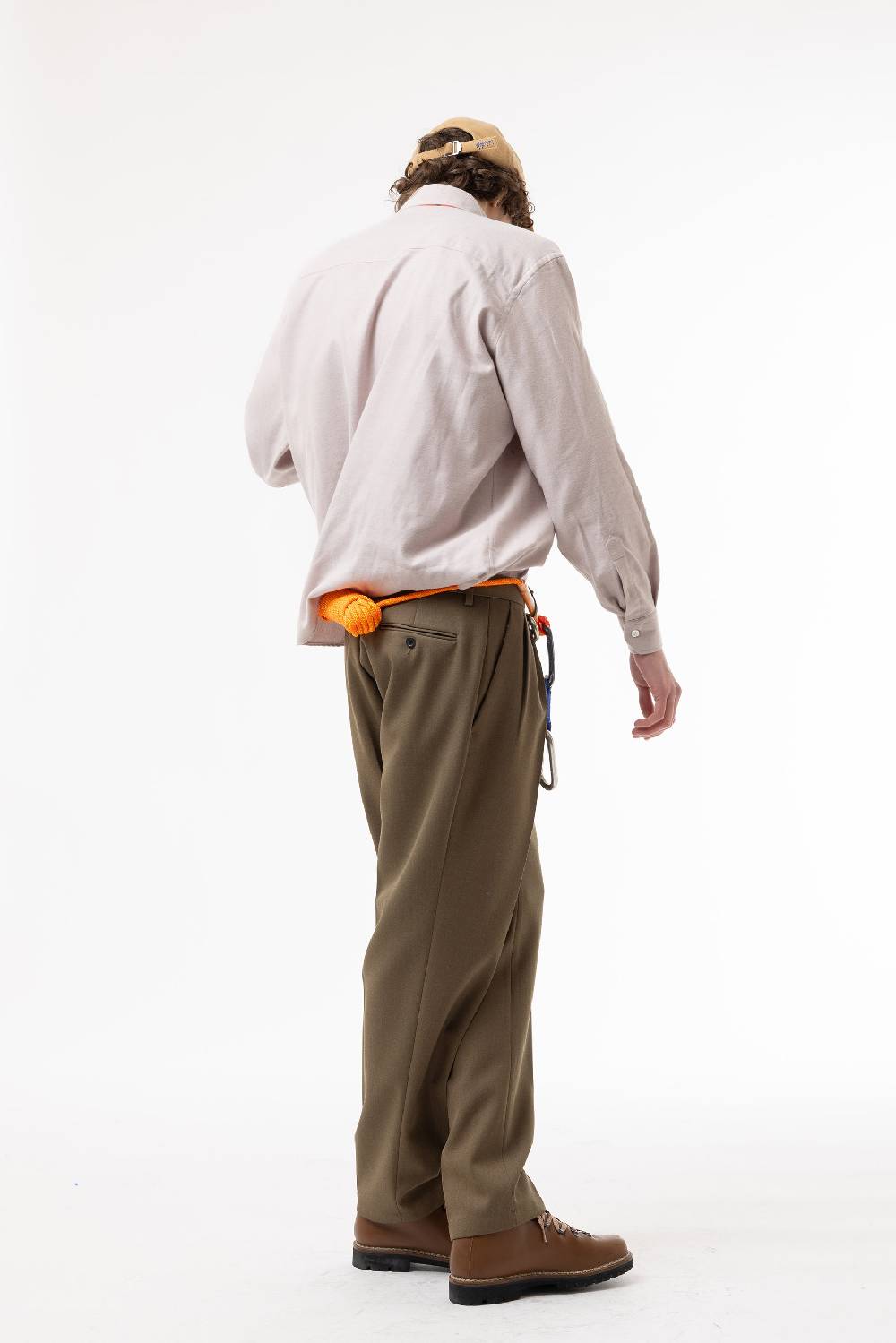 Lc23 Flannel Multipocket Shirt Beige In Saldo