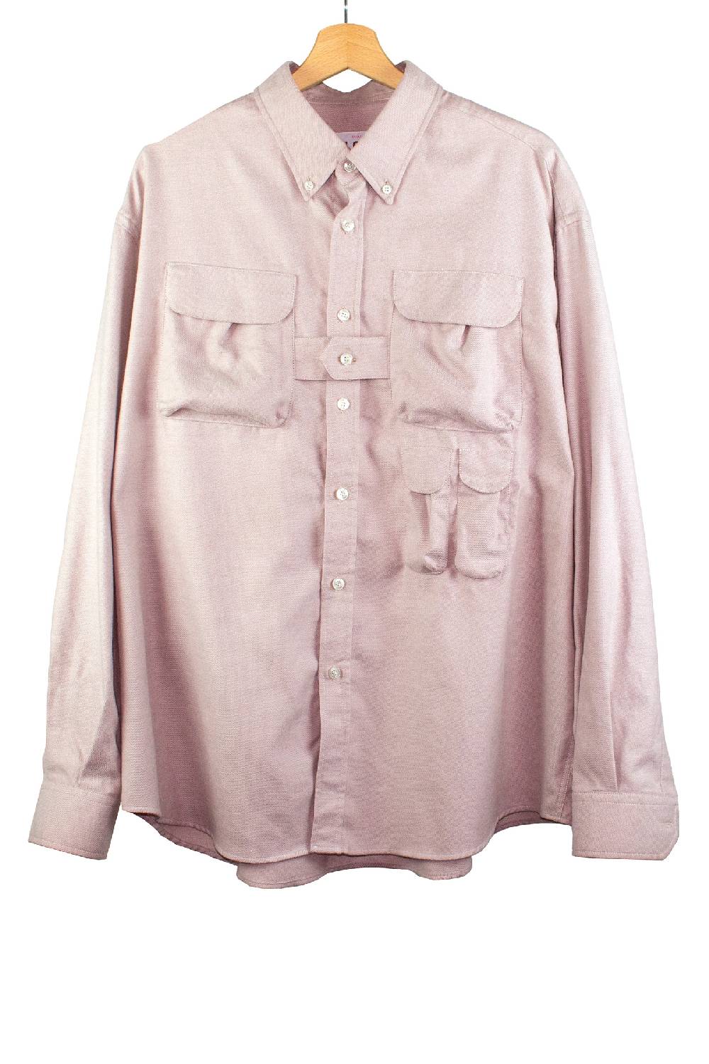 Lc23 Flannel Multipocket Shirt Beige In Saldo