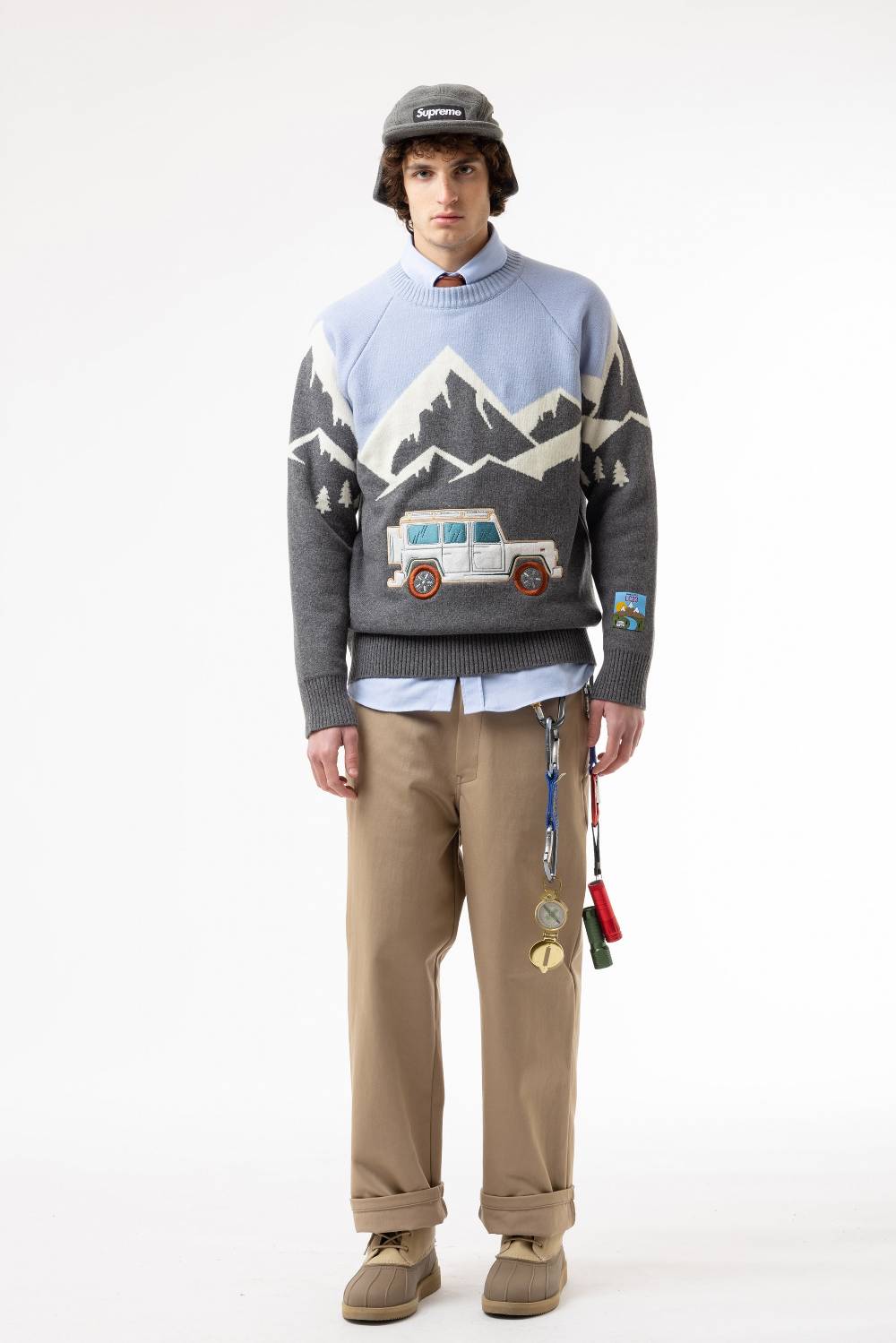 Lc23 Jeep Jaquard Sweater