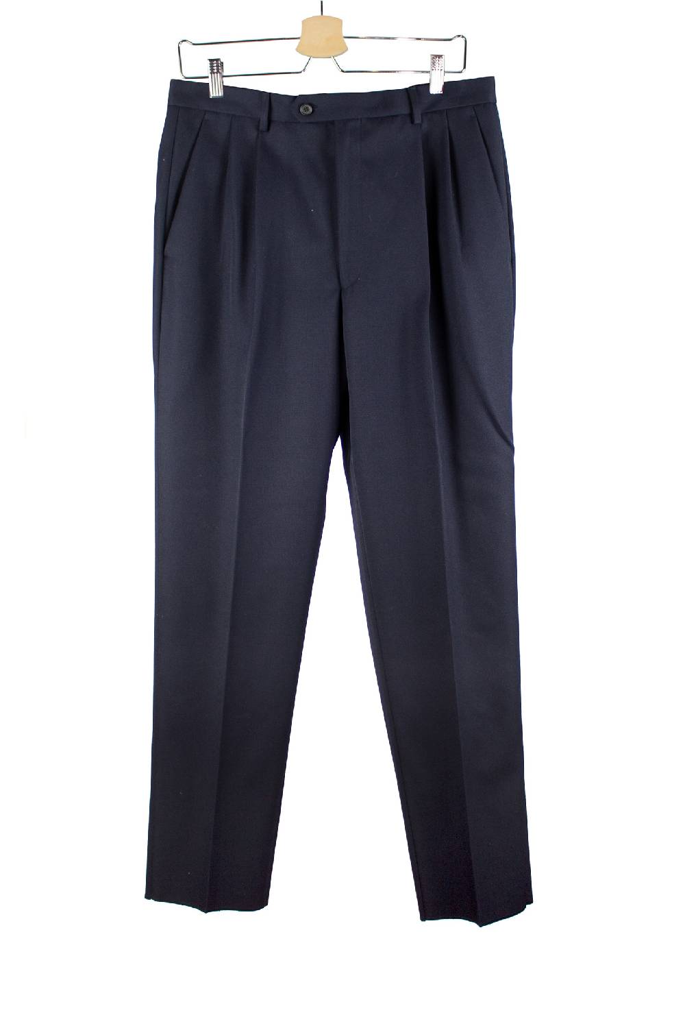 Lc23 Marzotto Wool Navy Trousers Offerta Pasqua