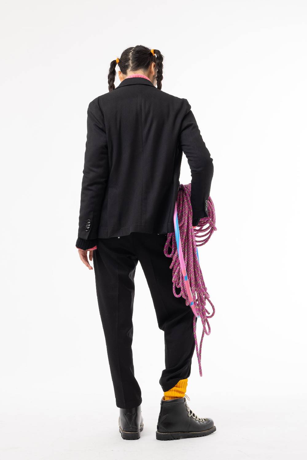 Lc23 Marzotto Wool Black Trousers Offerta per la Festa della Mamma