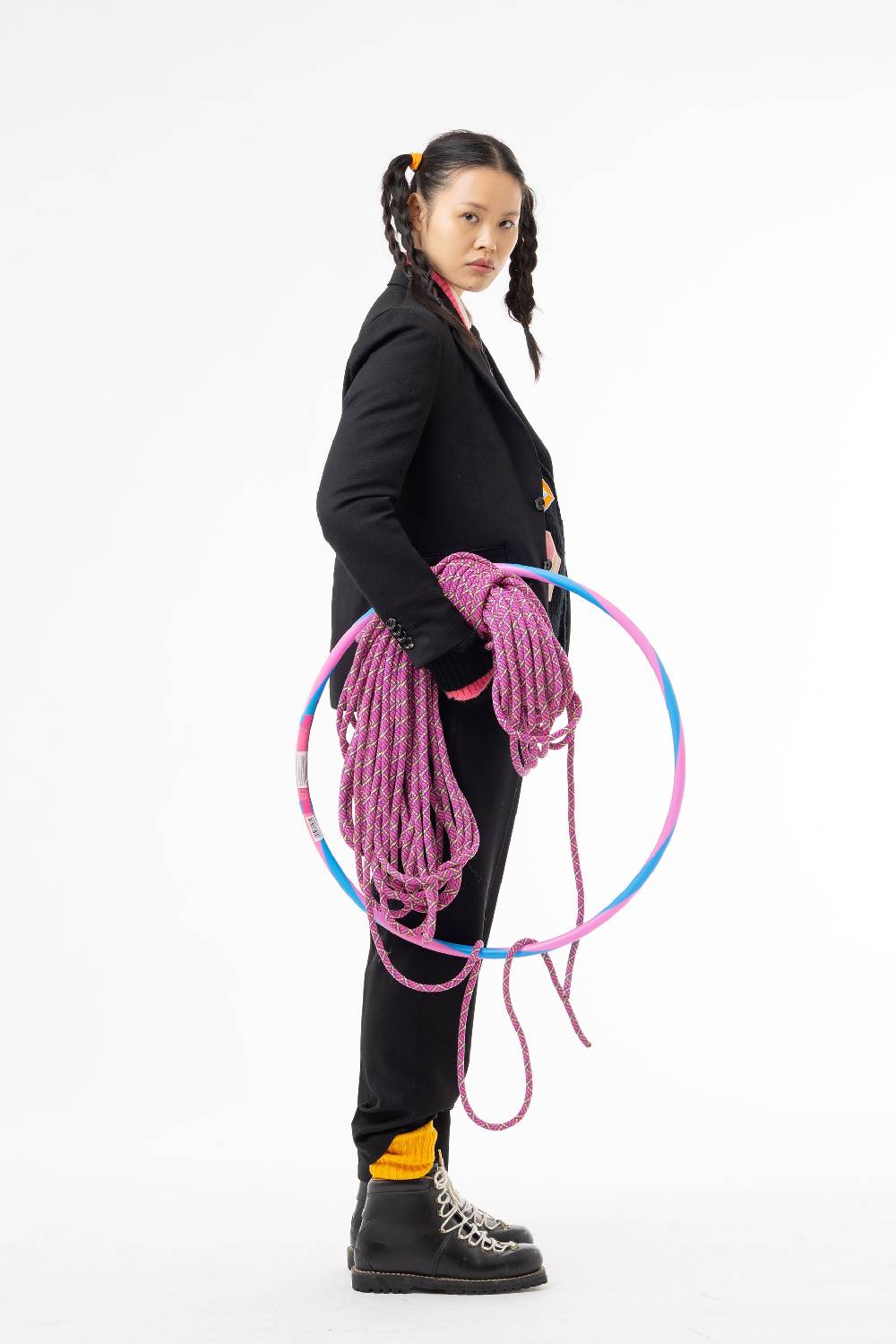 Lc23 Marzotto Wool Black Trousers Offerta per la Festa della Mamma