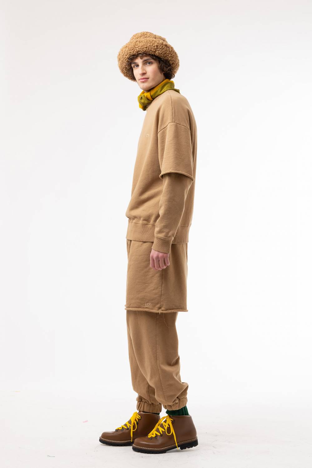 Lc23 Double Sweatshirt Camel Offerta San Valentino