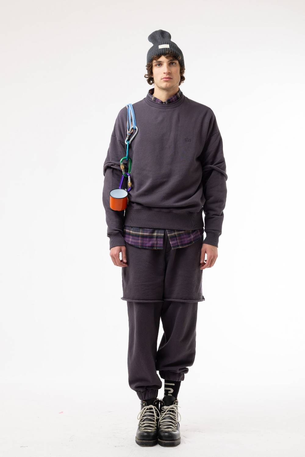 Lc23 Double Sweatshirt Dark Grey