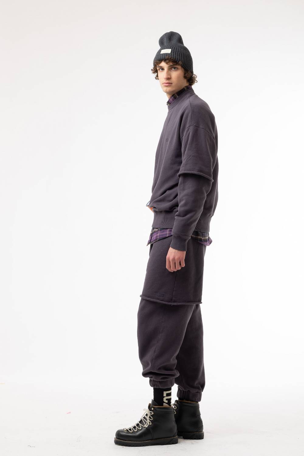 Lc23 Double Sweatshirt Dark Grey Offerta Anniversario