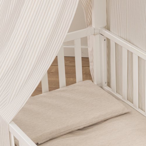 Nanán Set 2Pz Montessori Lenzuola letto + Federa Beige Black Friday Prezzi