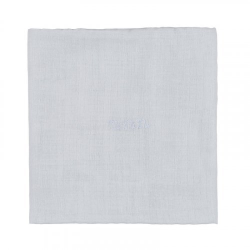 Nanán Set 3 pz mussola azzurro 80x80 cm 50% di sconto per tempo limitato