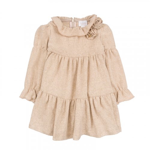 Nanán Abito Beige in Lurex Vendite Flash
