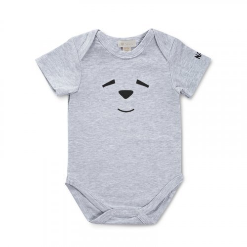 Nanán Body Grigio con Sorriso In vendita