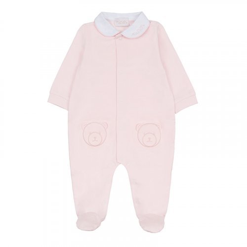 Nanán Tutina Aperta Davanti C/Colletto Rosa Sottocosto