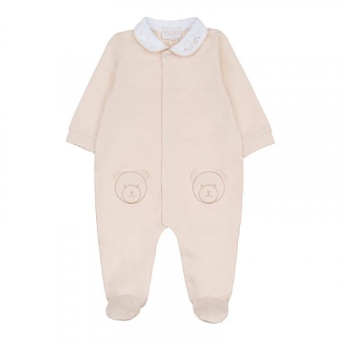Nanán Tutina Aperta Davanti C/Colletto Beige
