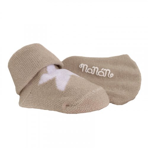 Nanán Calzini con Stella Beige In Linea