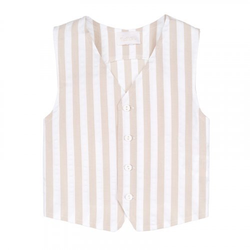 Nanán Gilet rigato Qualità Garantita