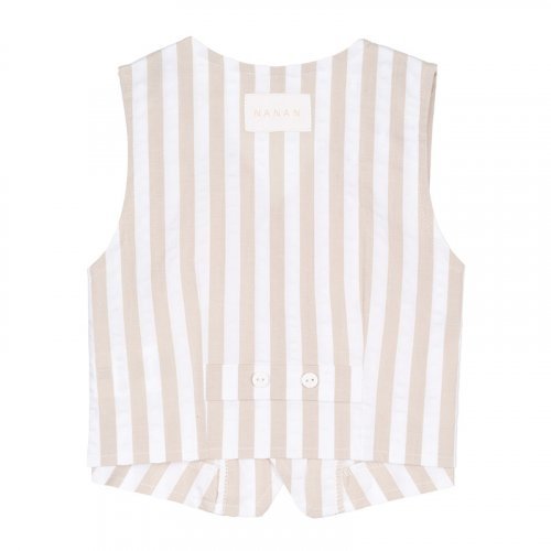 Nanán Gilet rigato Qualità Garantita
