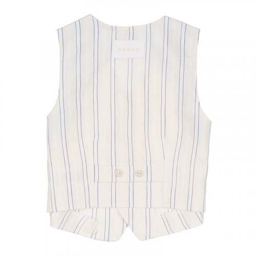 Nanán Gilet panna a righe Promozione Limitata