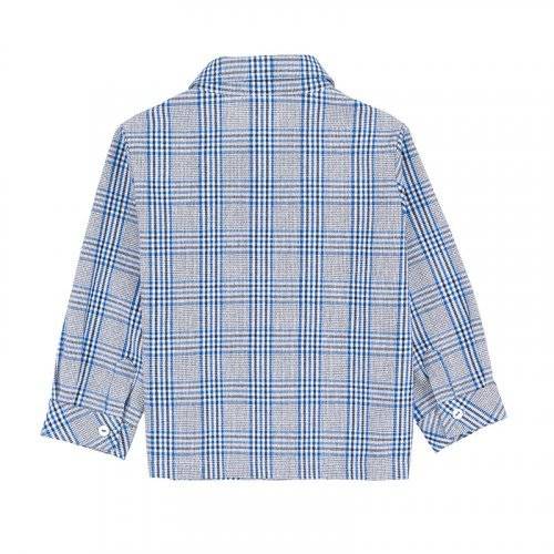 Nanán Giacca/camicia scozzese blu Online