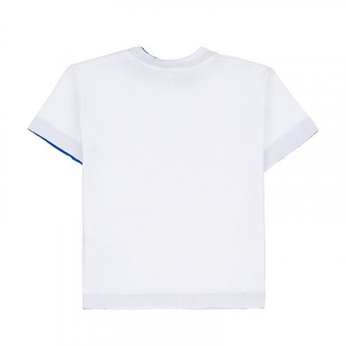 Nanán T-shirt con taschino bianco Fino al 50% di sconto