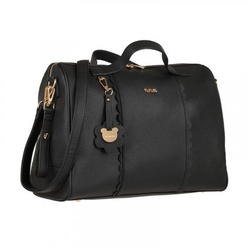 Nanán Borsa passeggio c/fasciatoio nero Vendite Flash