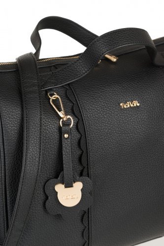 Nanán Borsa passeggio c/fasciatoio nero Vendite Flash