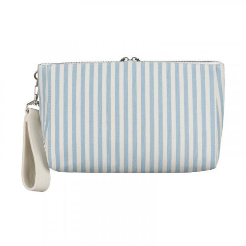 Nanán Pochette canvas azzurra Sconto di tempo limitato
