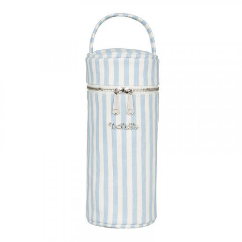 Nanán Portabiberon canvas azzurro