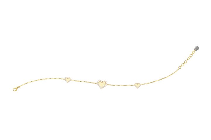 Nanán Bracciale Cuori Gialli Argento ACQUISTA ORA