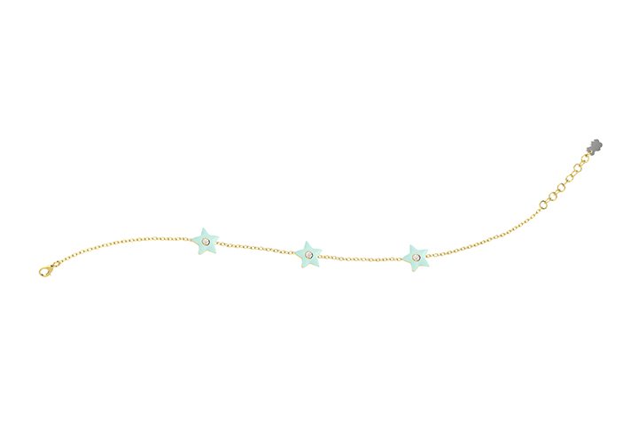 Nanán Bracciale Stelle Azzurre Argento Ultimi due giorni