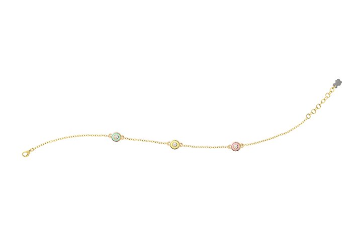 Nanán Bracciale Charms Colorati Argento Fino al 60% di sconto