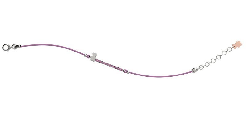 Nanán Bracciale Argento 925 - Col Lilla Negozi Online