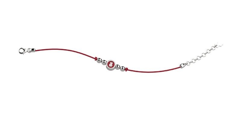 Nanán Bracciale Argento 925 - Col Rosso Acquista Ora