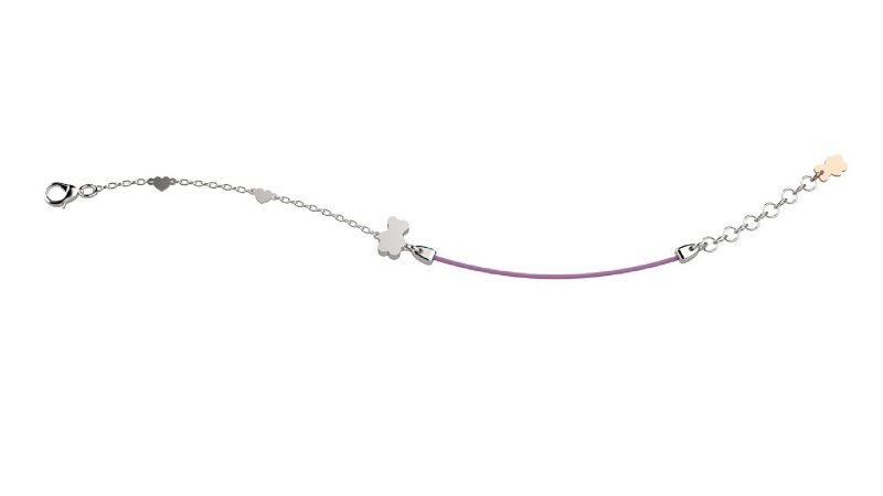 Nanán Bracciale Argento 925 - Col Lilla