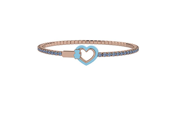 Nanán Bracciale Tennis MAMMA azzurro Online