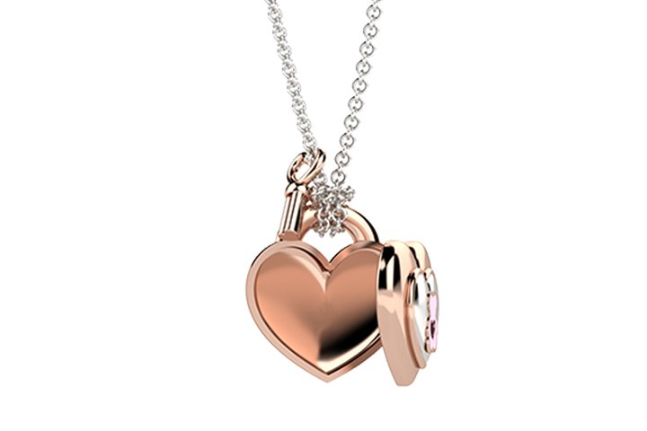 Nanán Pendente "Portami con te" cuore azzurro Latest fashion