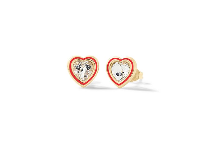 Nanán Orecchini Cuore Brillante