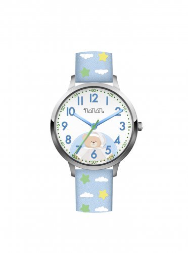 Nanán Orologio bambino Tato azzurro Italy