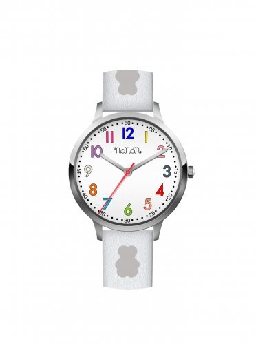 Nanán Orologio bambino bianco silver Italia