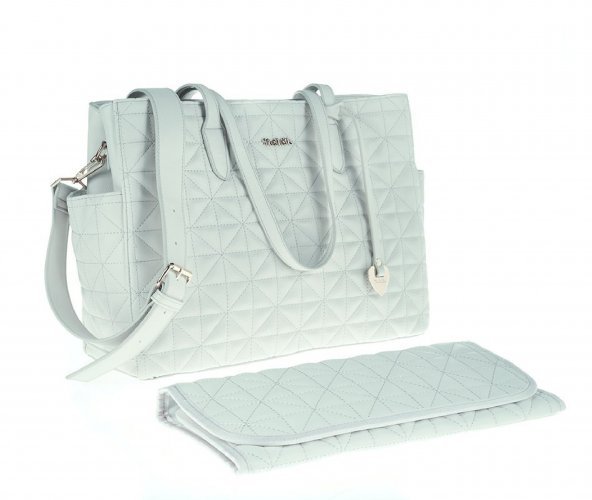 Nanán Borsa Mamma con manici Azzurro Saldi